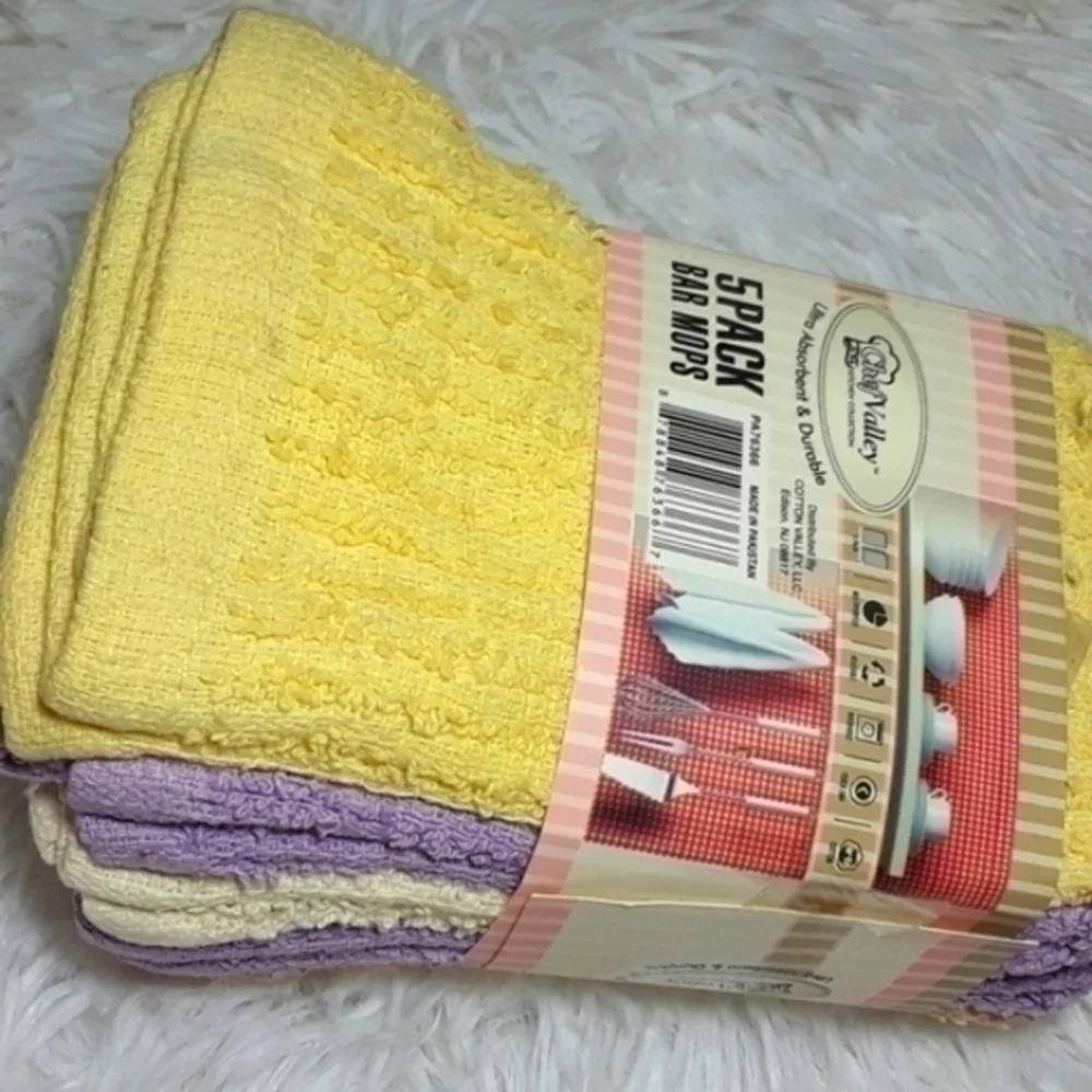 ☄Chef Valley Cotton Bar Mops